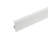 Lišta soklová PVC Cezar 60 Biela lesklá P089 60x20x2500 mm - Sortiment |  Solídne parkety