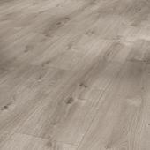 Laminate Flooring Basic 600 Broad wide plank Oak Valere pearl-gr limed natural texture widepl microbev 1744355 1285x243x8 mm - Sortiment |  Solídne parkety