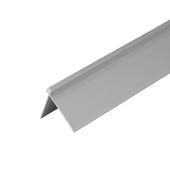 Profil AL schodový hríbikový 3 mm, elox Striebro 01, 2,7 m, skrutkovací k vinylom hr. 3 mm, Z3LVT Cezar (38x25 mm) - Sortiment |  Solídne parkety