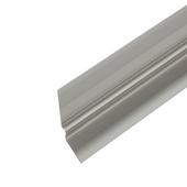 Profil AL schodový roh vnútorný 5 mm, elox Striebro 01, 2,7 m, skrutkovací k vinylom hr. 5 mm, W5LVT Cezar (28x28 mm) - Sortiment |  Solídne parkety