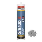 Silikón Soudal Silirub 2 sivý 300 ml neutrálny OXIM - Sortiment |  Solídne parkety